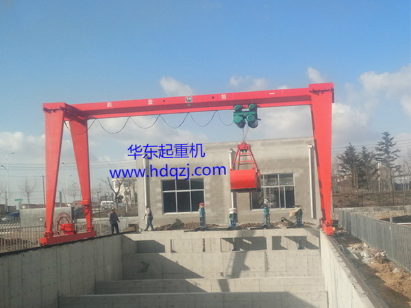 MHZ型單梁抓斗龍門(mén)吊|MHZ型抓斗龍門(mén)吊
